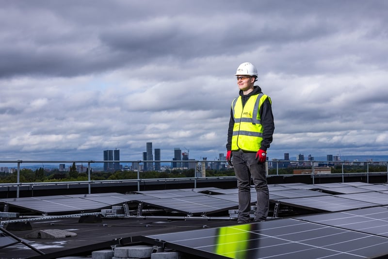 Solar Panels on Roof